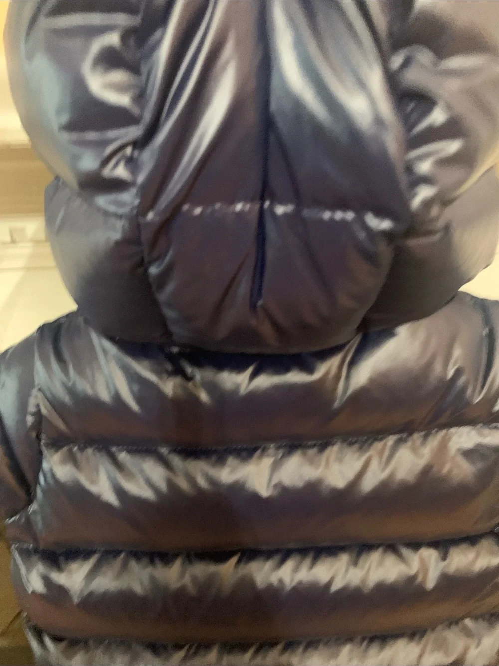 Ralph Lauren Navy Infant Puffer Jacket